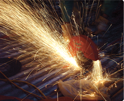 Picture of Combustor roof tubes replacement at Greenleaf Power in Mecca, California.