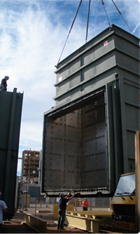 Frame 7 exhaust duct for the APS Yucca Power Plant in Yuma, Arizona.